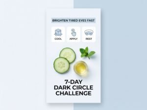 Secret to removing dark circles in 7 days