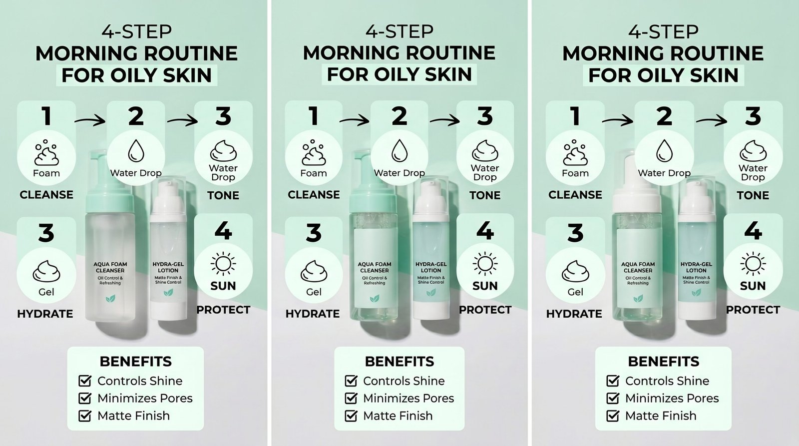 Morning Skincare Routine for Oily Skin