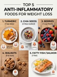 Anti-inflammatory foods for weight loss